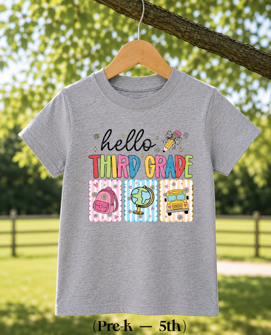 Hello school (PreK-5th)