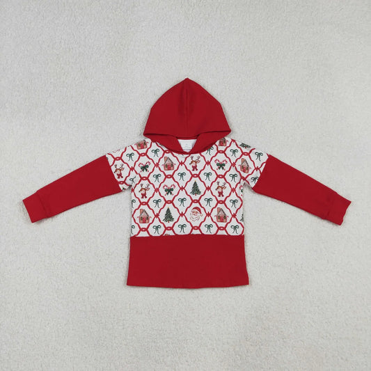 Christmas hooded long sleeve