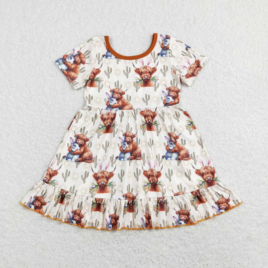 Cow Easter dress