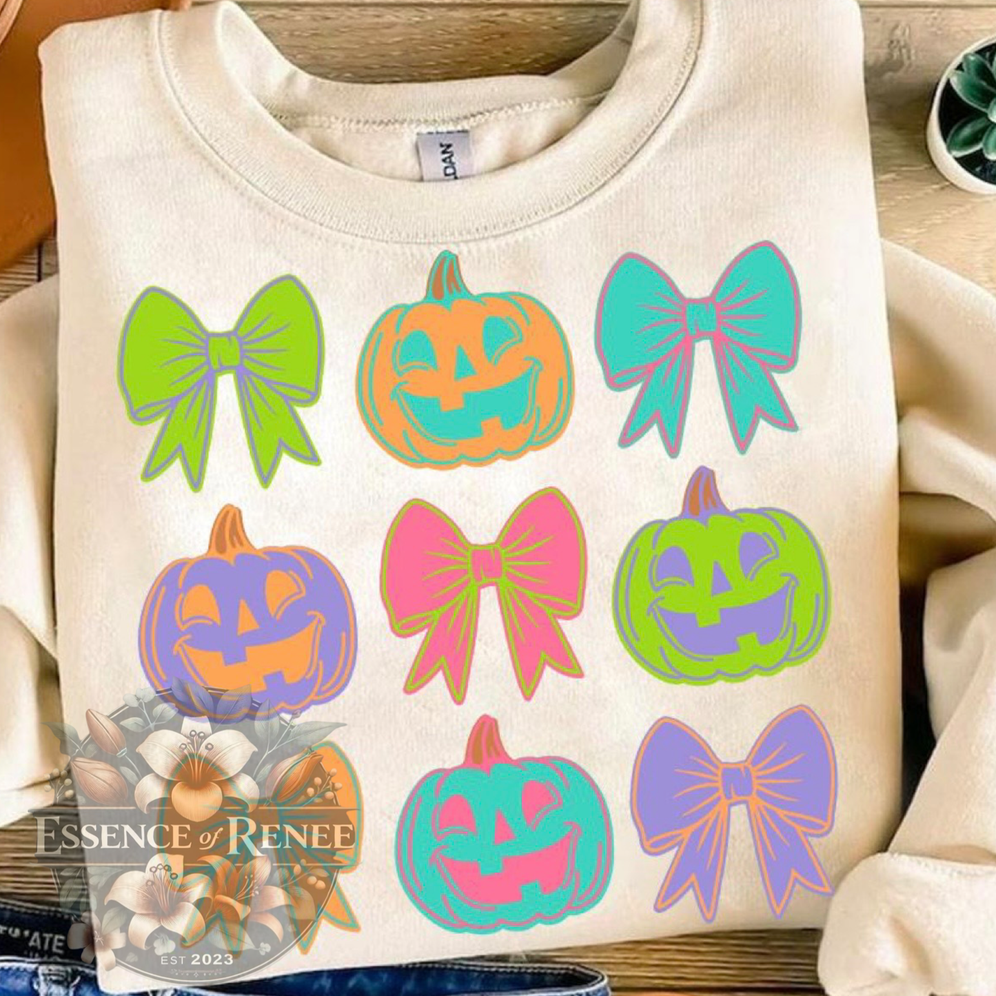 Neon pumpkin