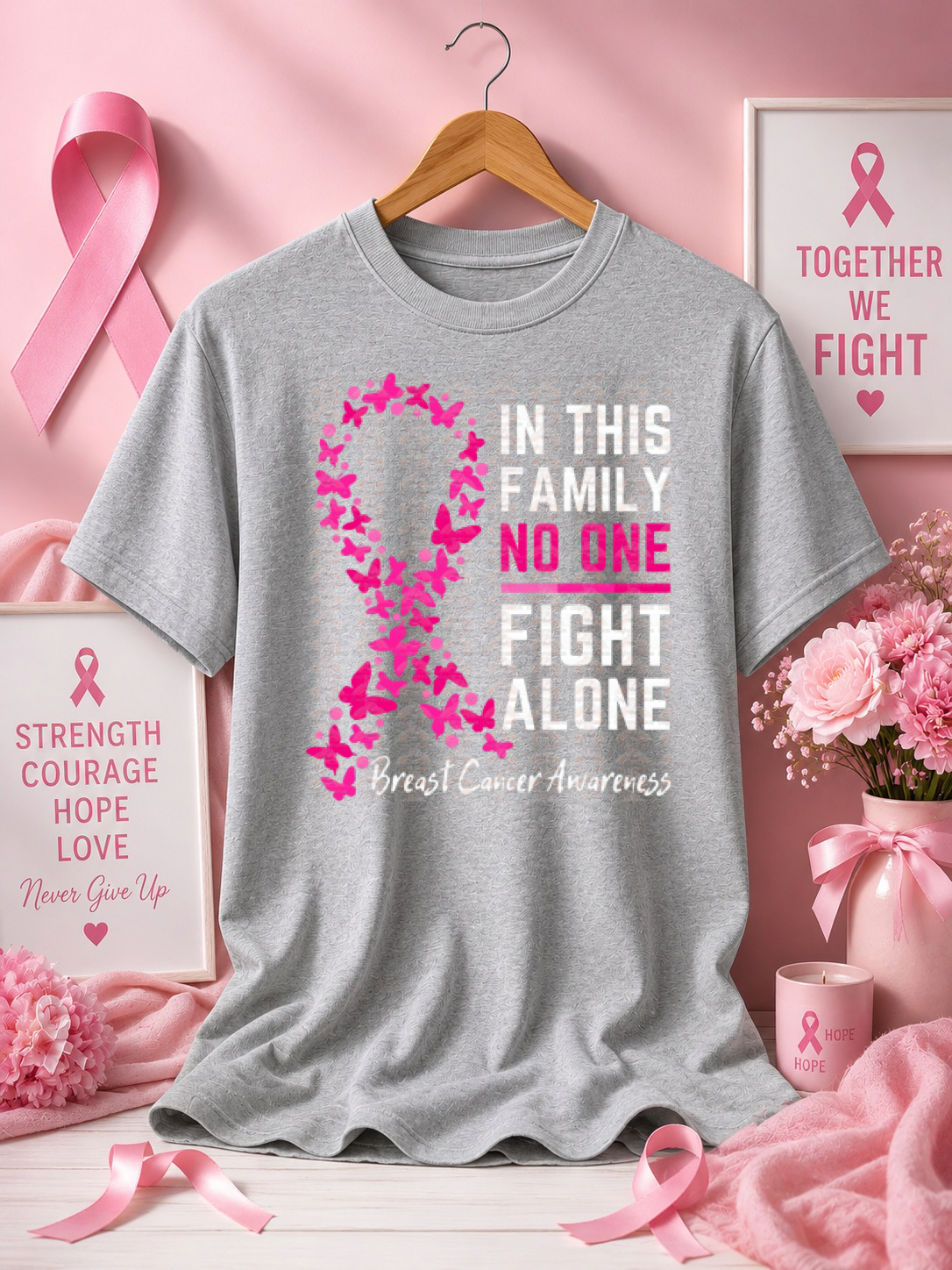 No one fights alone