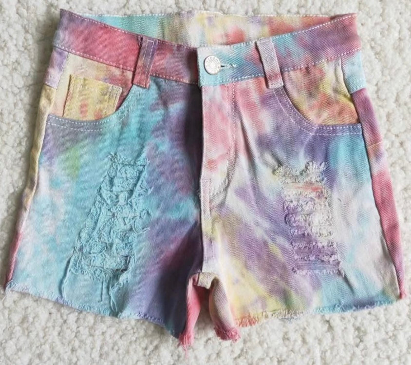 Tie Dye Shorts