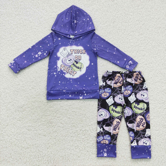 Trick or Treat Hooded Set