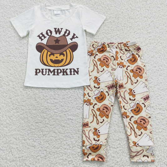 Howdy Pumpkin Set