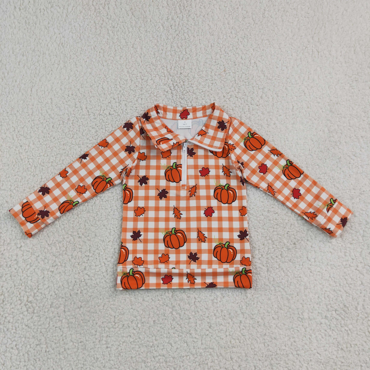 Pumpkin Quarter Zip