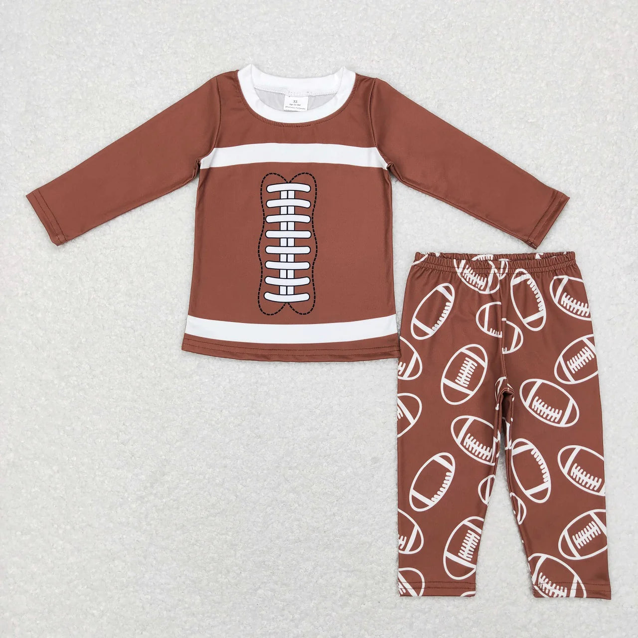 Football Pjs Brown