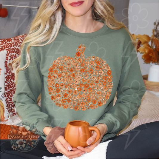 Flower Pumpkin