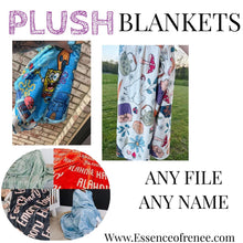 Custom Plush Blankets