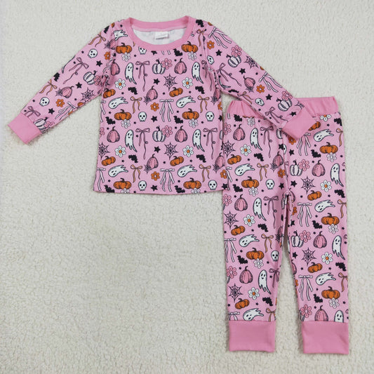 Ghost & Pumpkin Pink