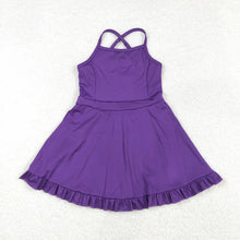 Purple Yoga Dress (With Shorts)