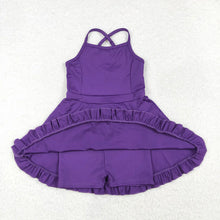 Purple Yoga Dress (With Shorts)