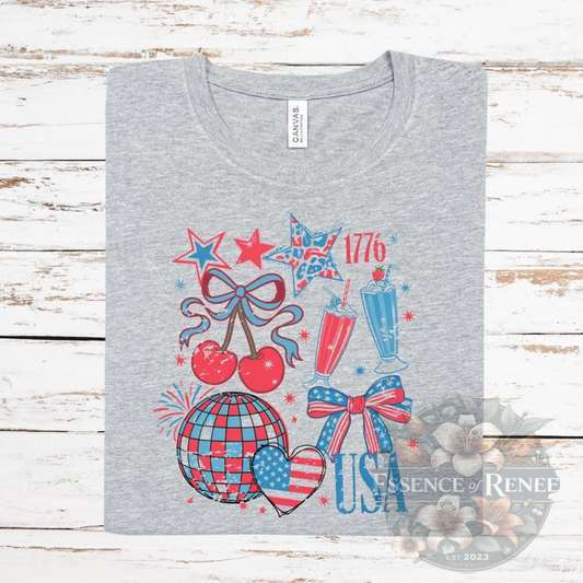 USA Cherry Tee