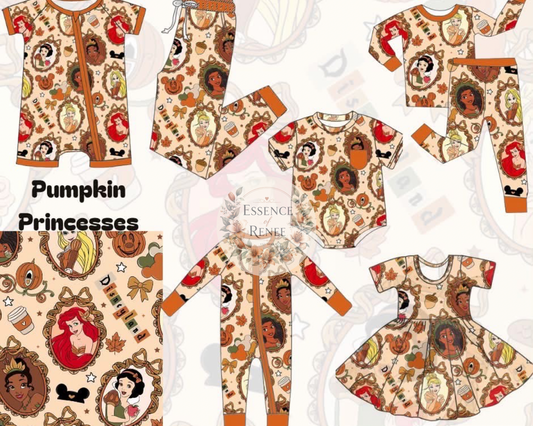 Pumpkin princess bamboo preorder
