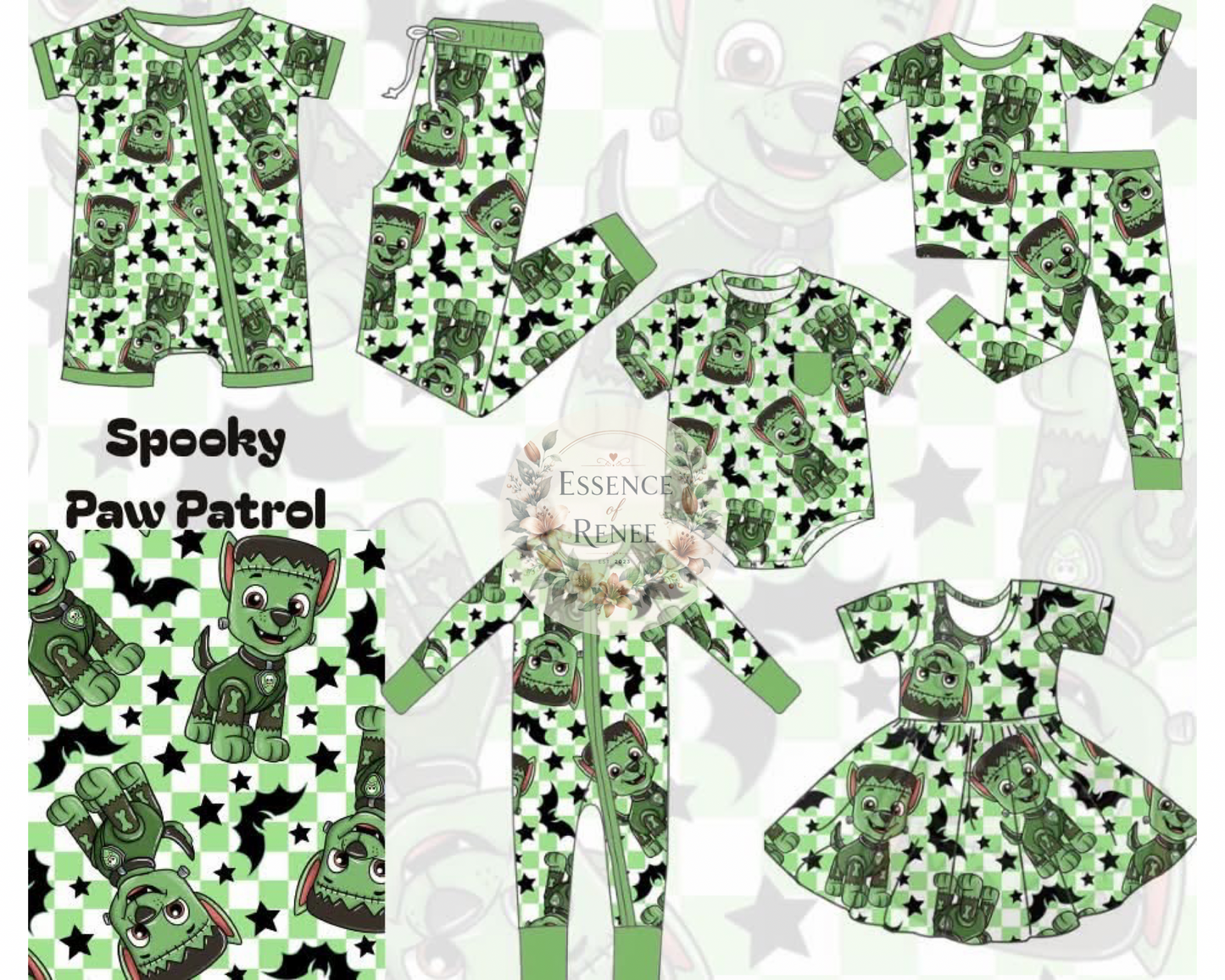 Spooky paw patrol bamboo preorder
