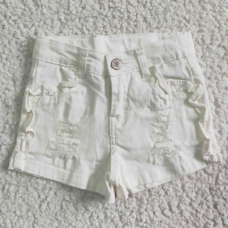 White Shorts