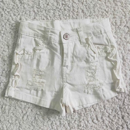White Shorts
