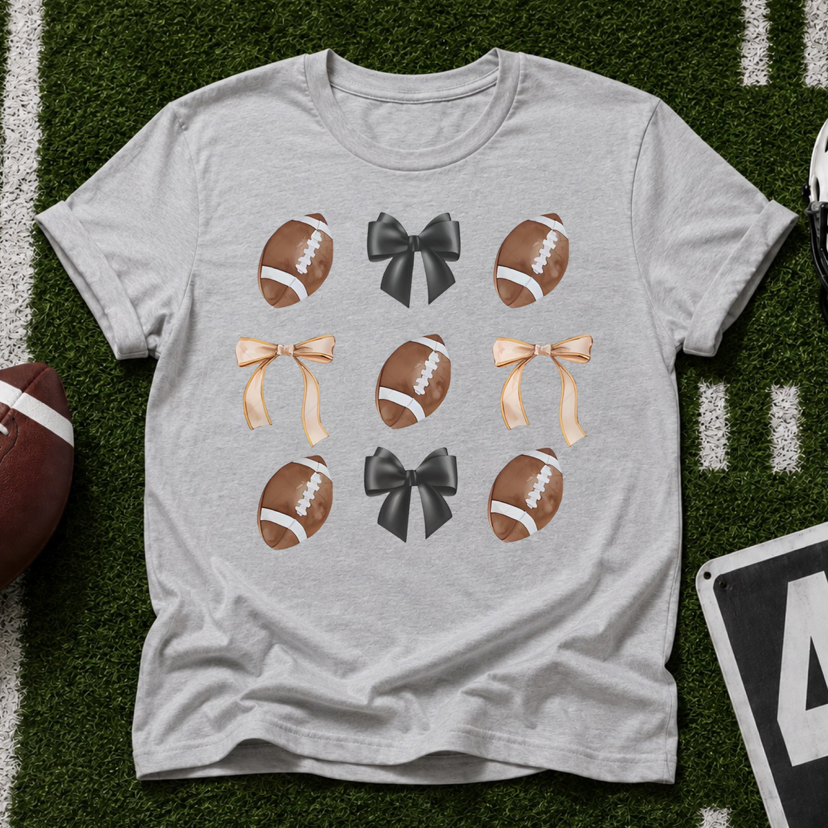 Football & Bows