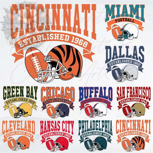 Football Teams Established