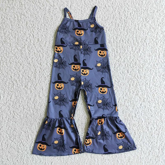 Pumpkin Pant Romper (White)
