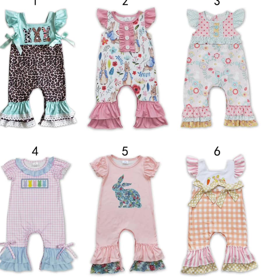 Easter Rompers