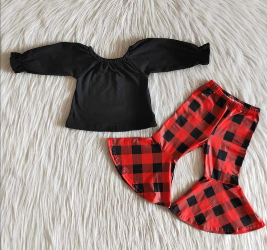 Plaid bell Set