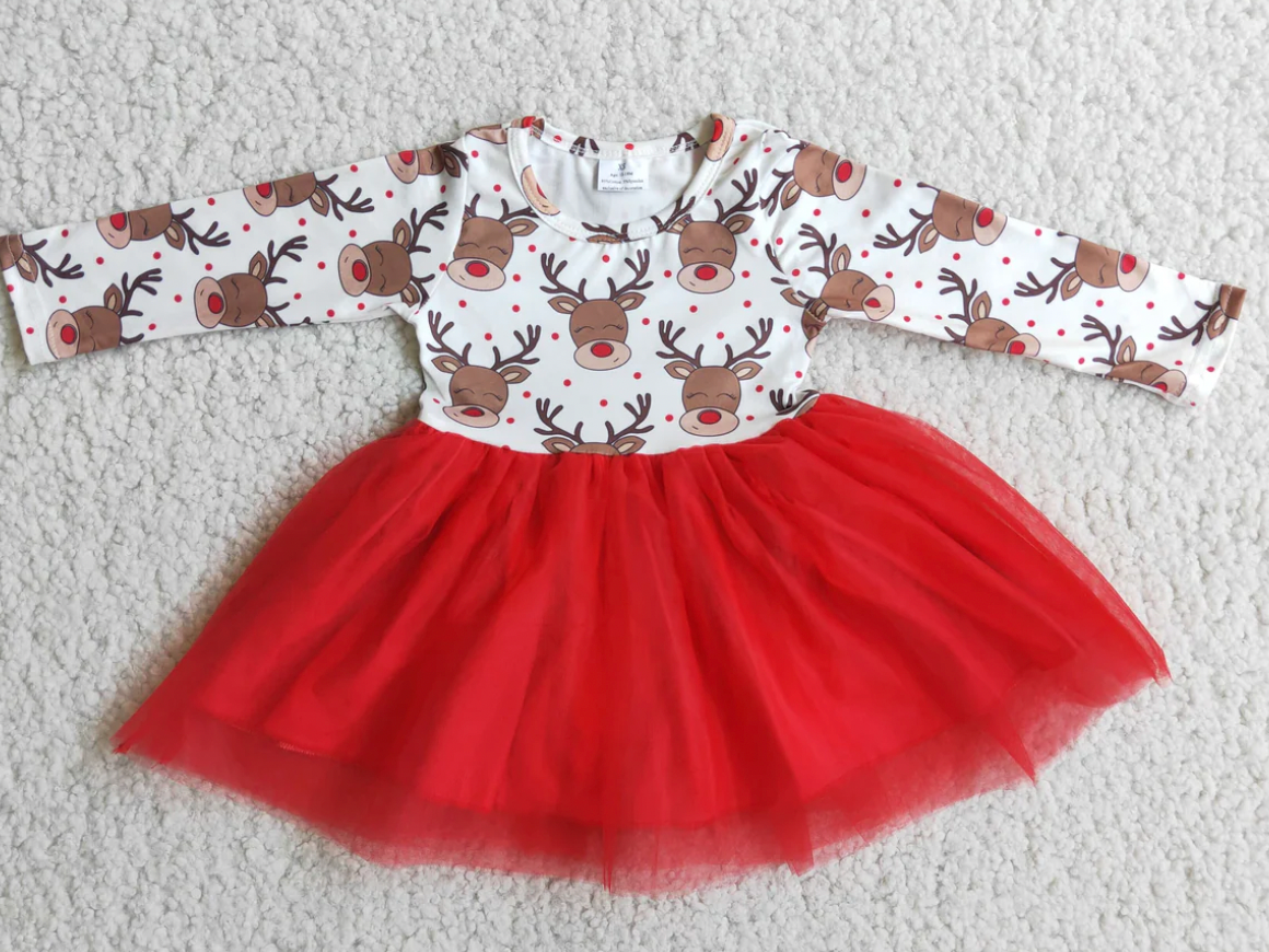 Reindeer Tulle Dress