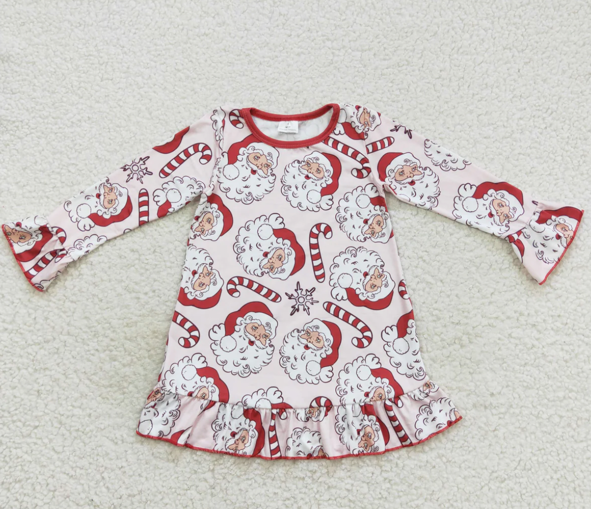 Santa/Candy Cane Nightgown