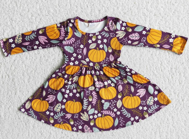 Purple Pumpkin Dress