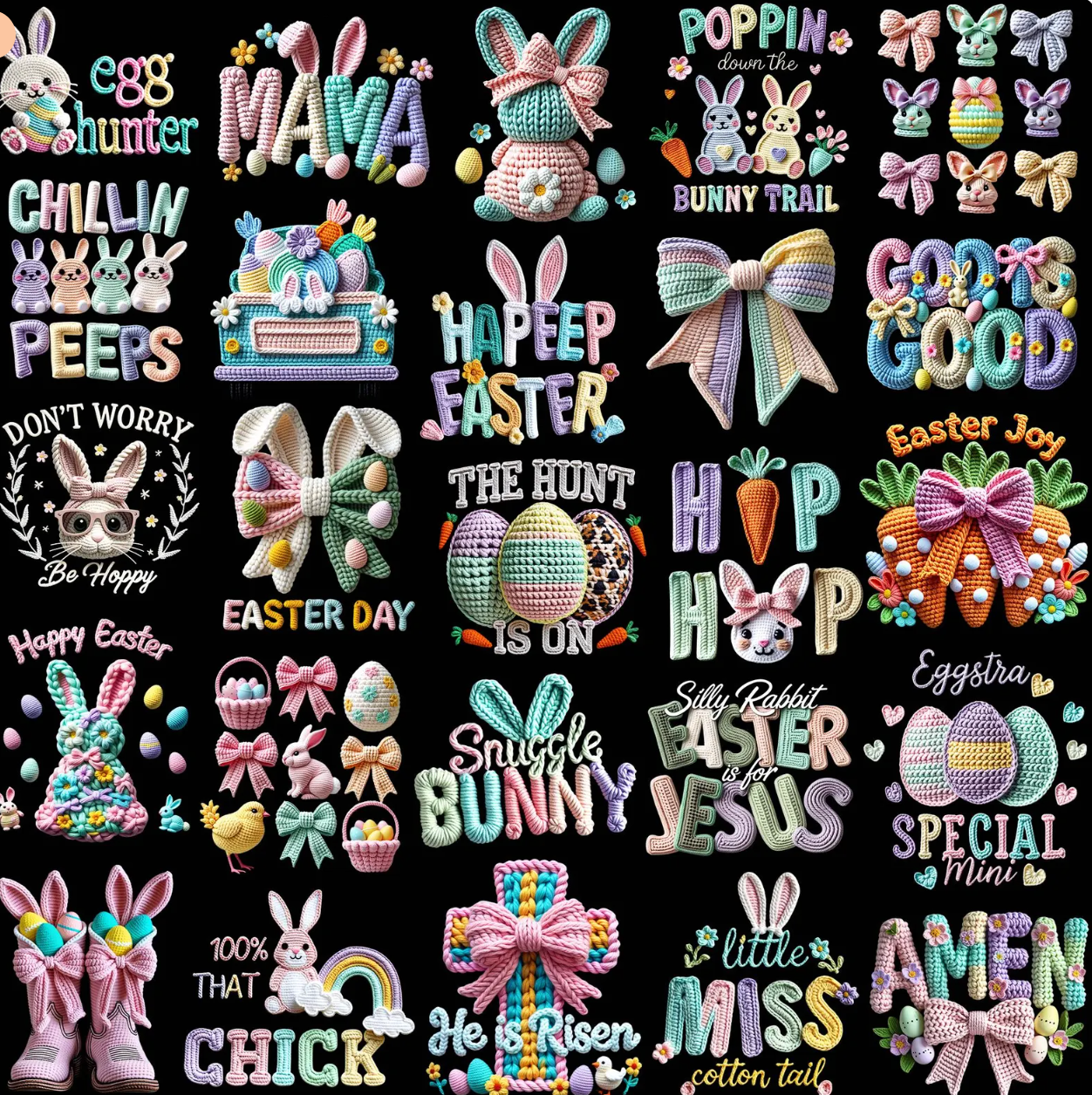 EASTER SHIRTS - Yarn Look