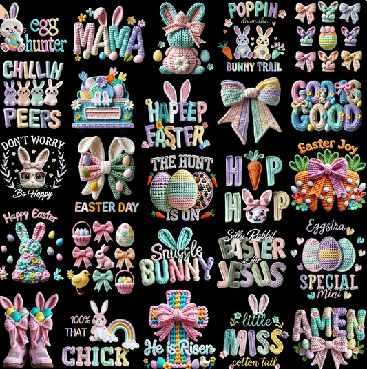 EASTER SHIRTS - Yarn Look